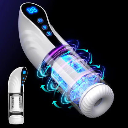 Automatic Sucking Male Masturbator Heating Vagina Masturbation Blowjob