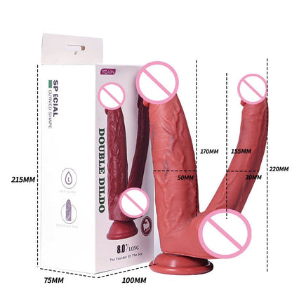 Consolador de silicona líquida súper suave, simulación de pene, masturbador sexual