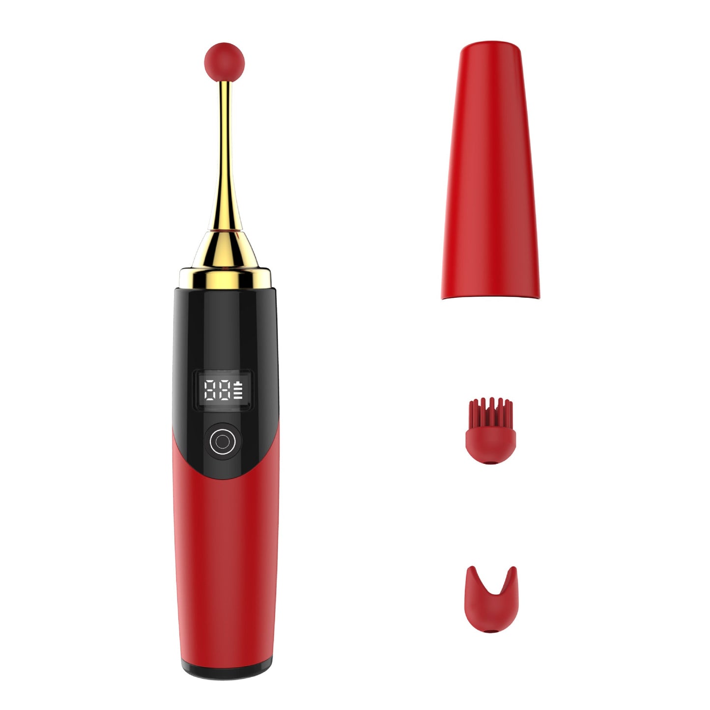 Precize Celita Klitora G-Punkta Vibrilo kun 12 Potencaj Vibradoj