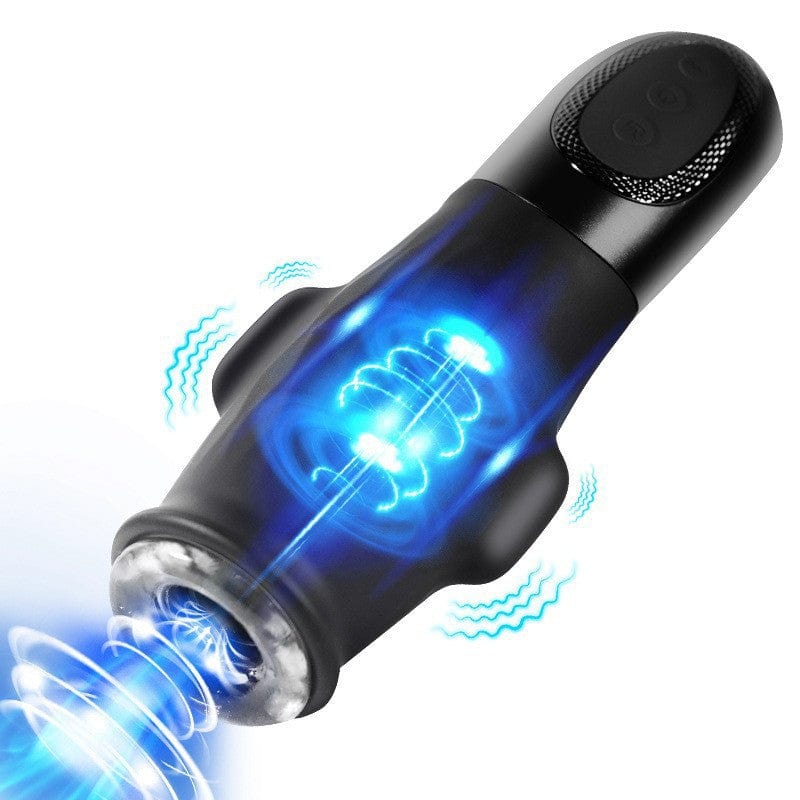 Annie - Masturbador masculino para baño de agua con doble motor de vibración y 5 modos de succión