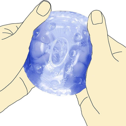Masturbador manual con mangas abiertas para hombres