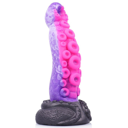 Masturbador extraterrestre masculino y femenino con tentáculos de pulpo de colores