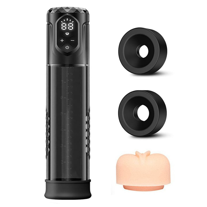 5 Suction 5 Pressure Penis Pump Male Sex Stroker