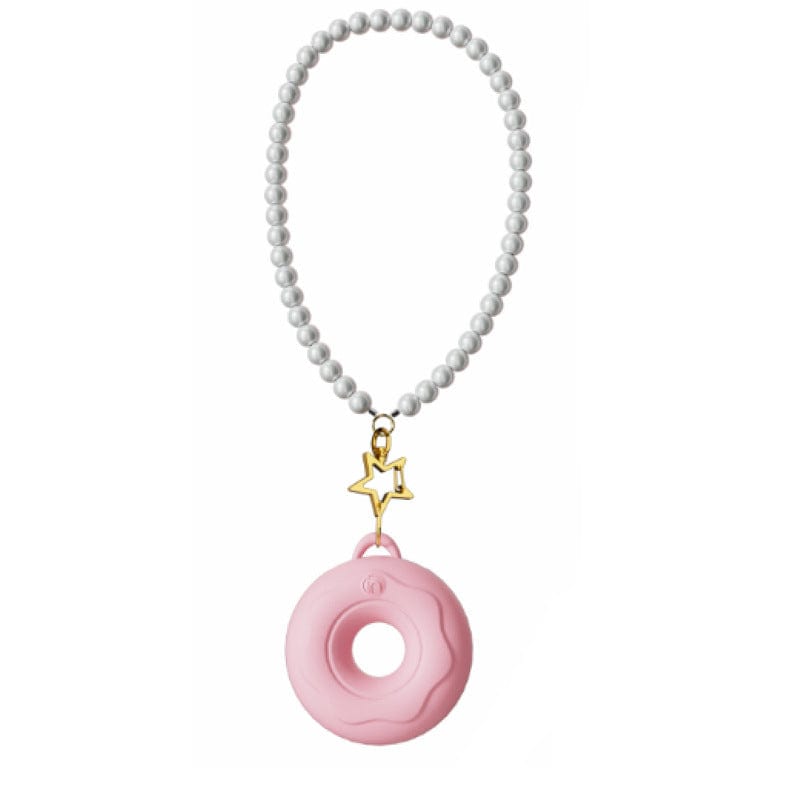 Masturbador femenino con forma de huevo de buceo y cadena de perlas tipo donut GALAKU