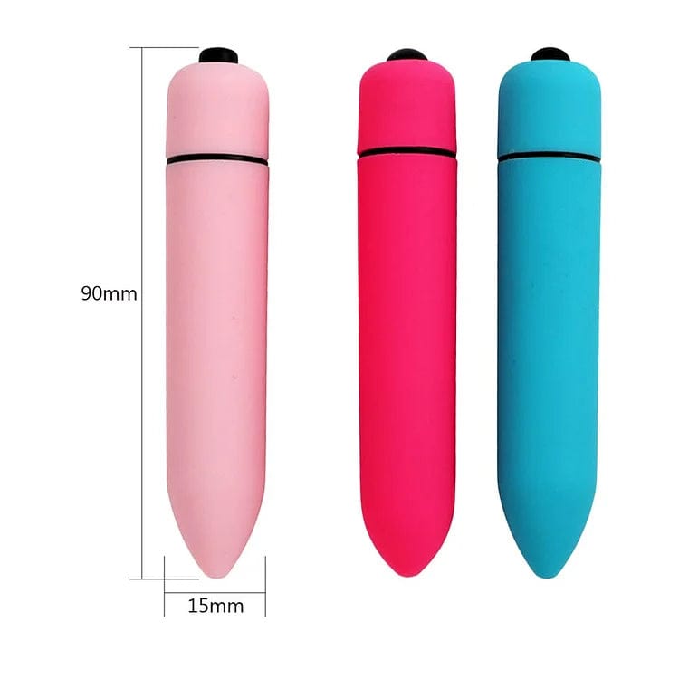 Fun Vibrator Mini Bullet Jump Egg Ten Frequency Vibration Tip Frosted Bullet