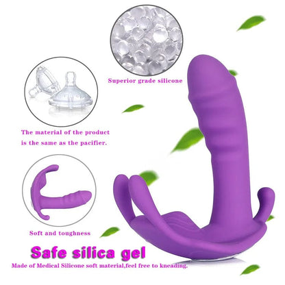 Wear Dildo Vibrator Sex For Women Orgasm Masturbator G Spot Clit Stimulate Toy