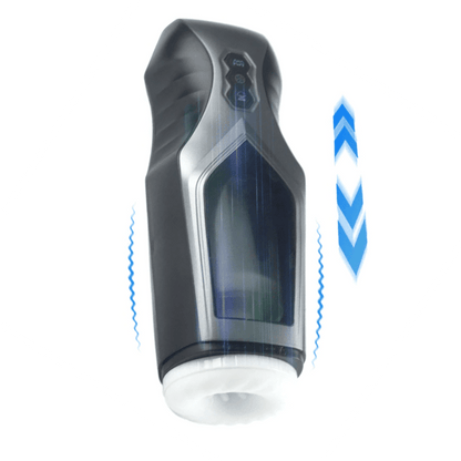 Thursting & Vibrating With Huge Visible Window Oral Male Masturbation