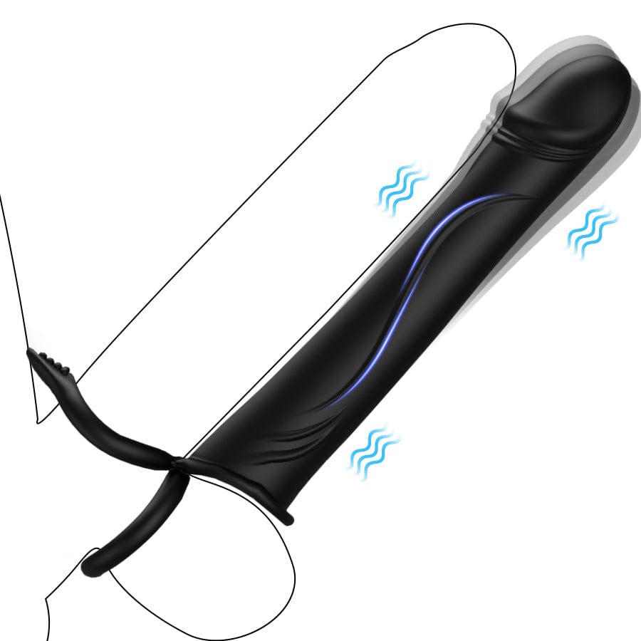 Rimena Dildo Kun Vibranta Penisringo Por Paro