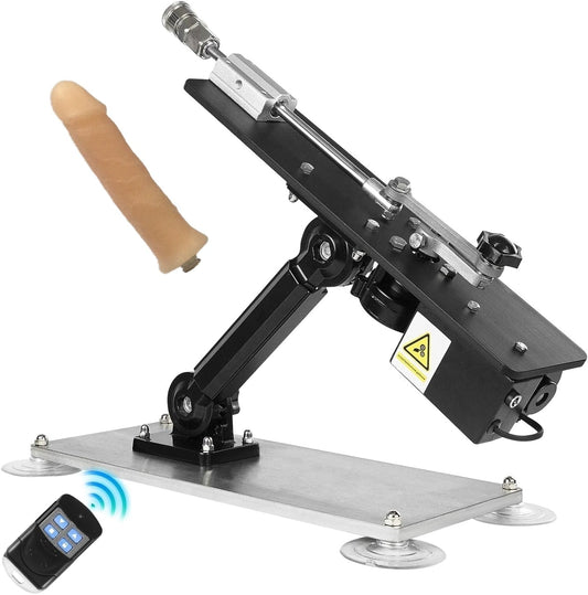 Máquina sexual automática de empuje de mano 2 en 1, juguete de control remoto pequeño