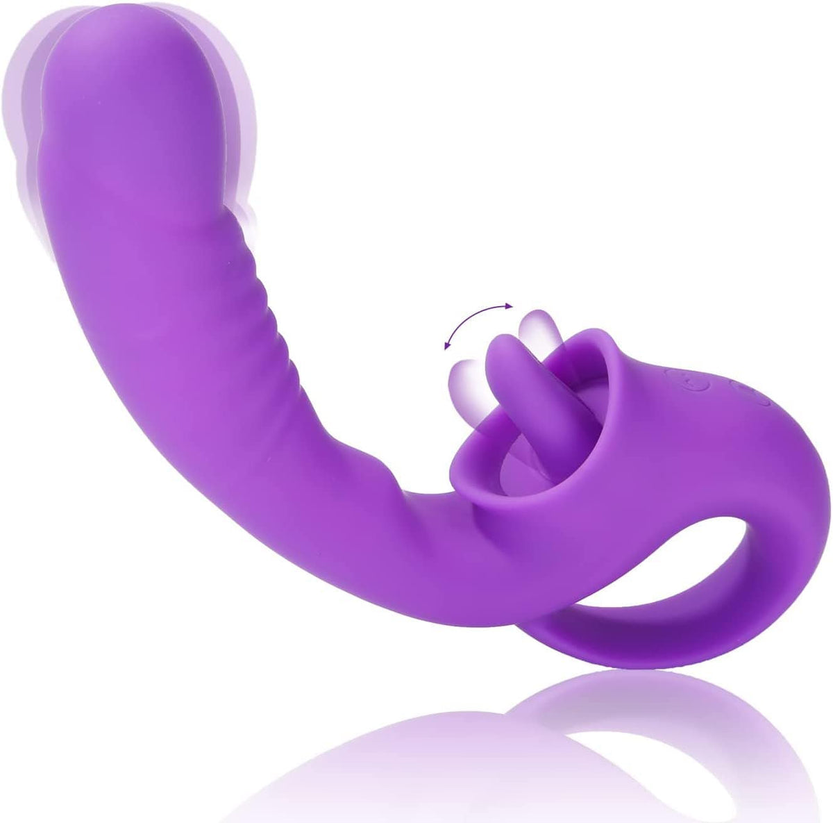 Vibrador para lamer la lengua Ava 2 en 1 