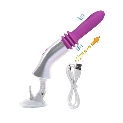 Masturbador automático con varita vibradora, juguete sexual para adultos 