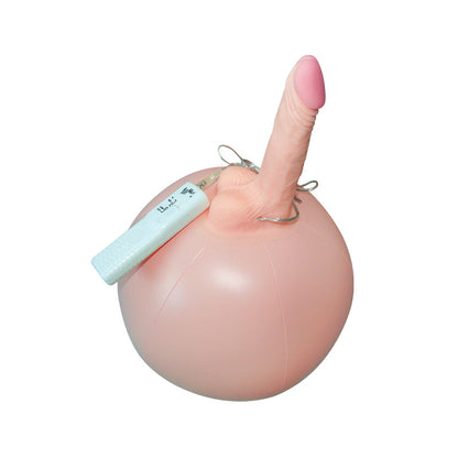 Bola sexual inflable con control remoto y consolador realista vibrador