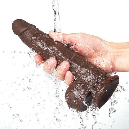 Vibrador telescópico giratorio de 8,7 pulgadas K05 con emulación de café negro 