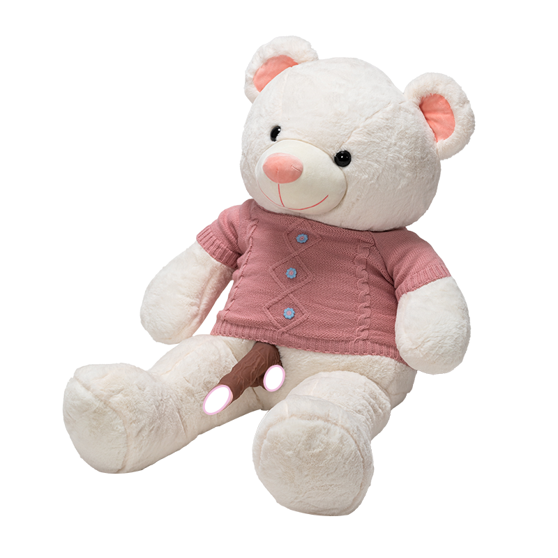 Máquina sexual de peluche tipo osito de peluche con control de aplicación