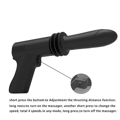 Vibrador telescópico para mujer, juguete para hombre, punto G, anal, vagina 