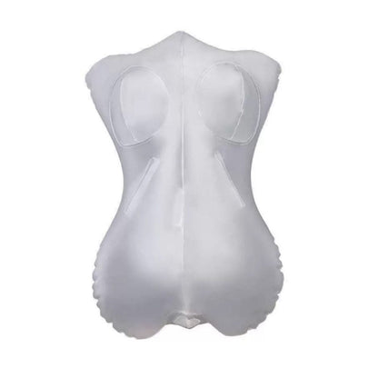 PVC Inflatable Female Half-body Toroso Transparent Model