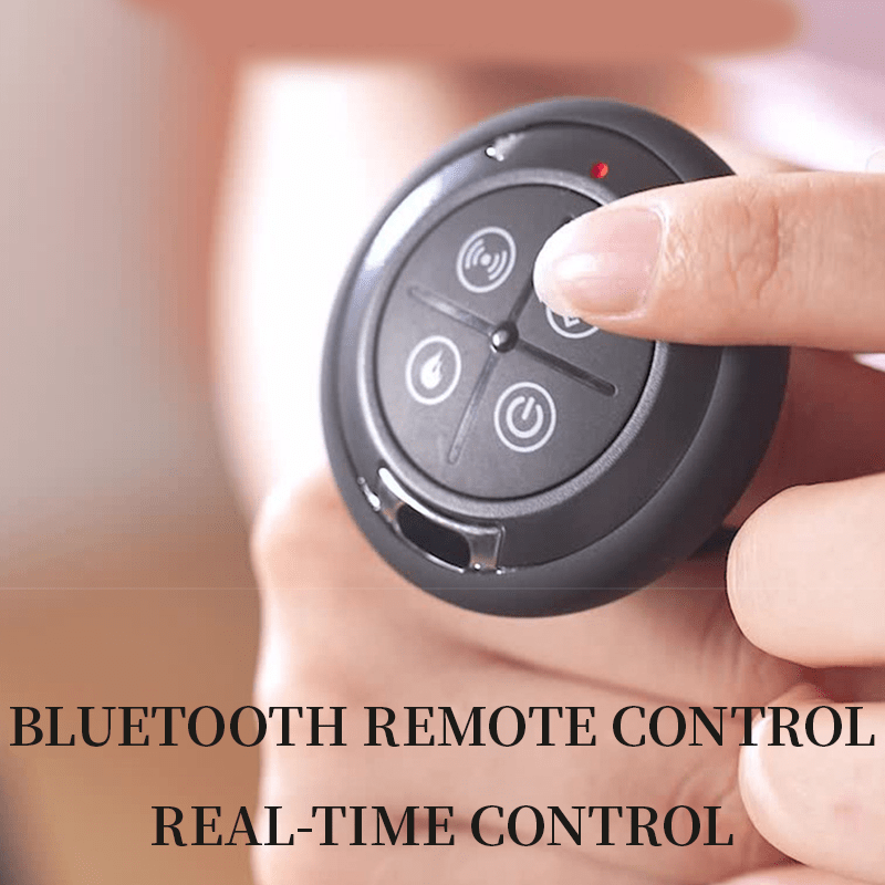 Consolador con almohadilla de masaje para bicicleta Helibo con control remoto