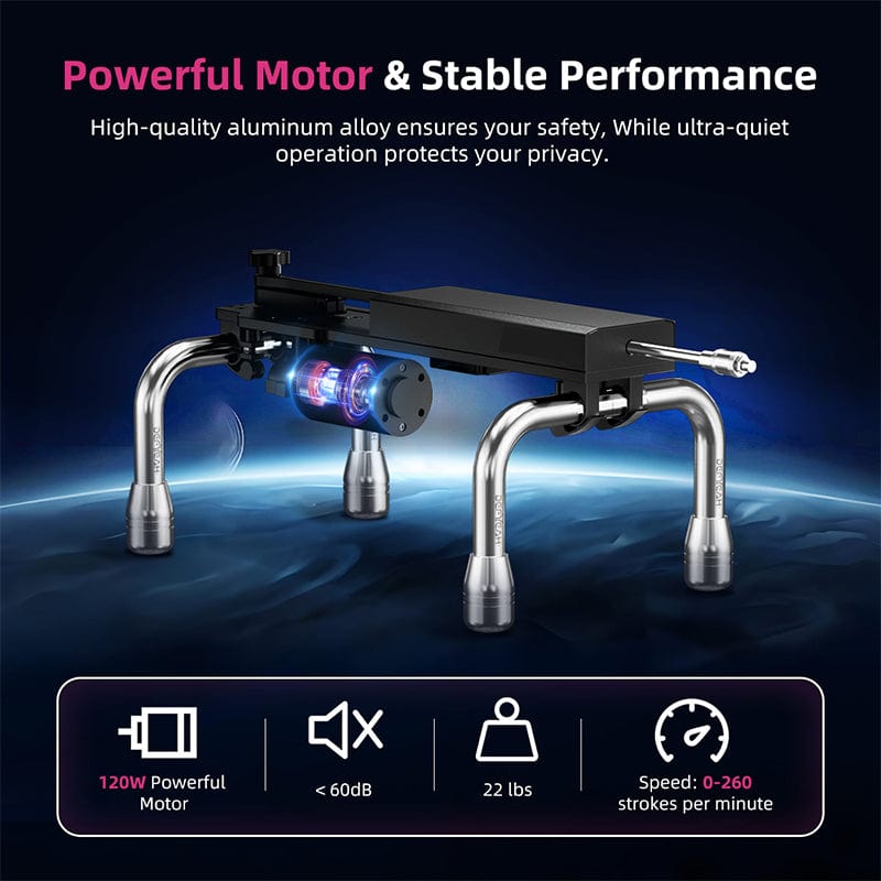 SHEYAY - Máquina sexual electrónica para perros y mujeres con múltiples accesorios