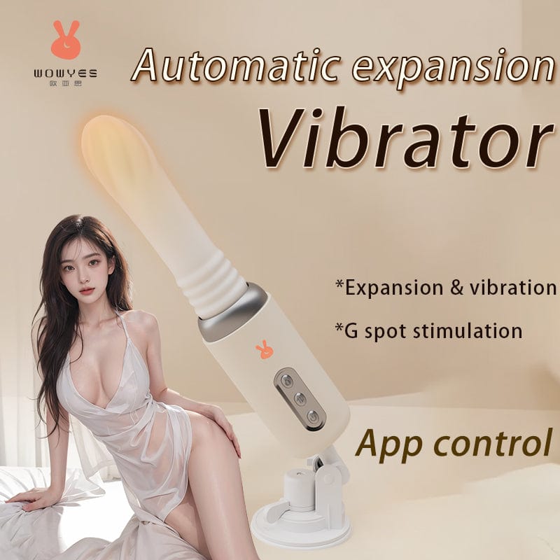 Máquina de masturbación femenina con consolador manos libres controlado por aplicación WOWYES