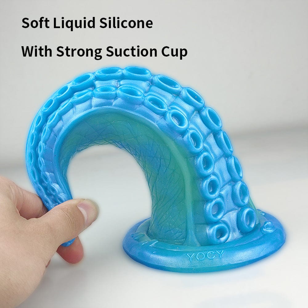 Tapón anal de silicona líquida con forma de tentáculo de pulpo