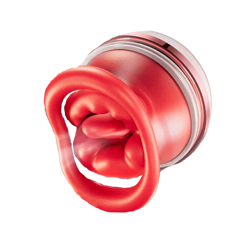 Vibrador para orgasmos clitorianos con lengua, succión y lamido de pezones, masturbador 