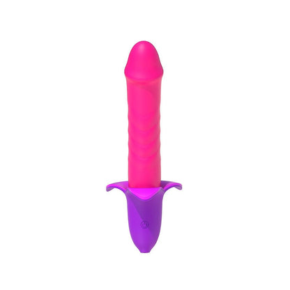 8-Speed Adjustable Banana Vibrating Wand